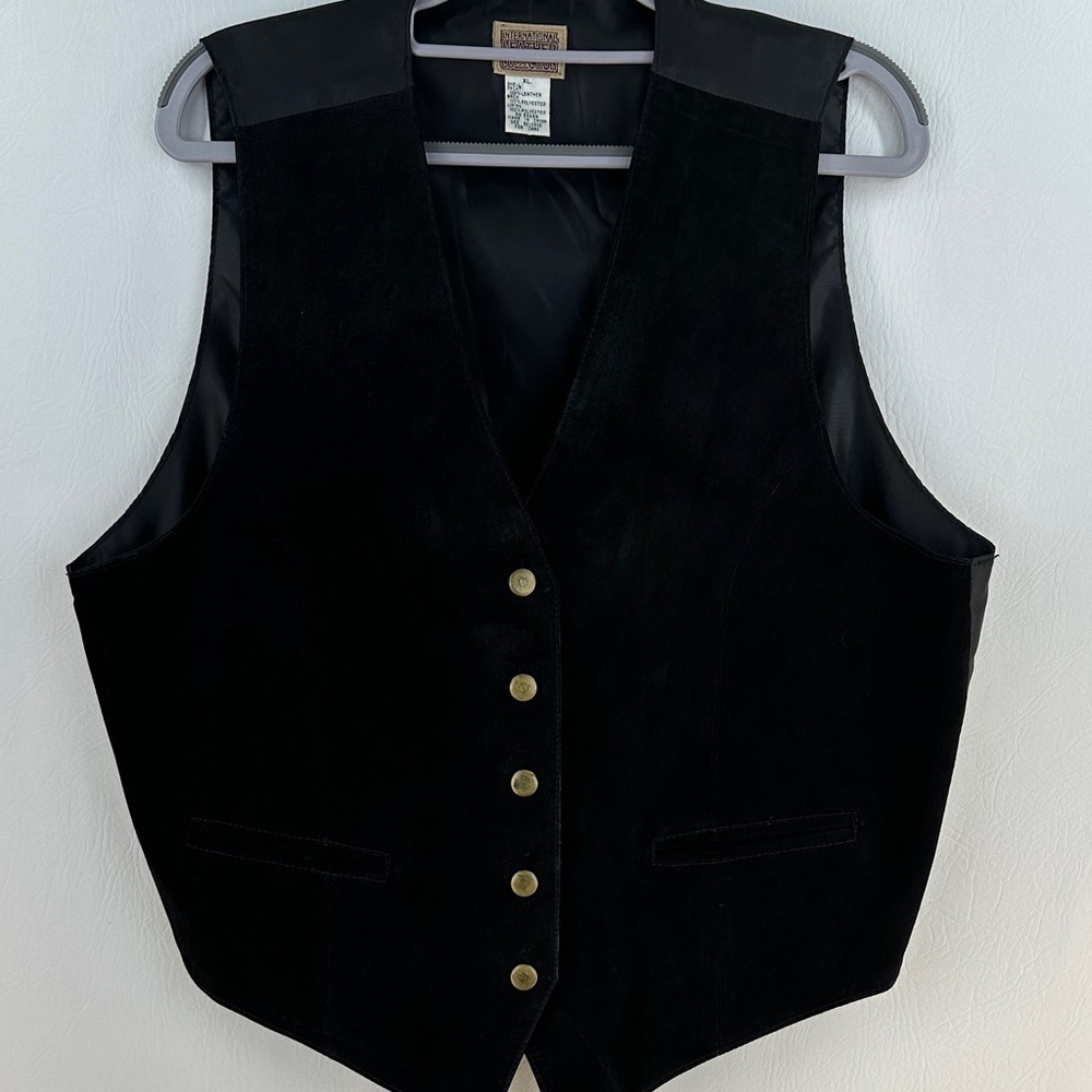International Leather Collection Suede Vest